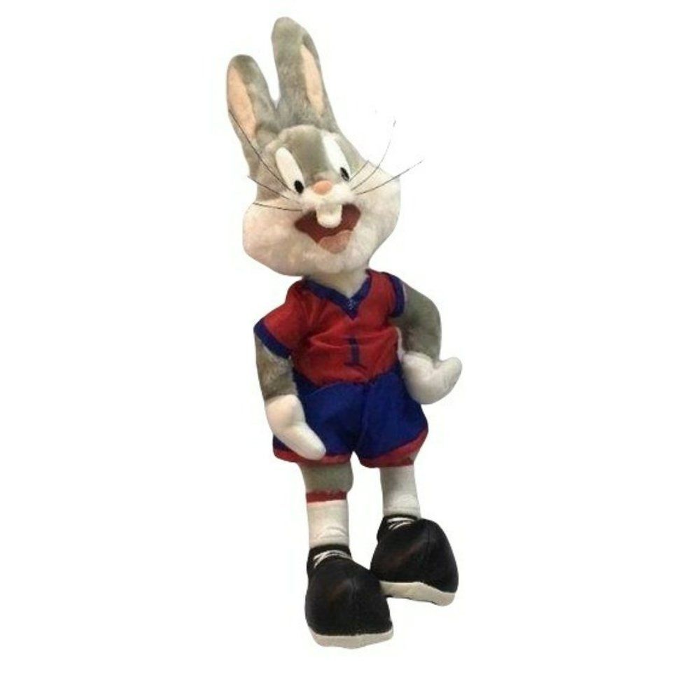 Bugs Bunny Warner Brothers LOONEY TUNES PLUSH Red vintage 90s